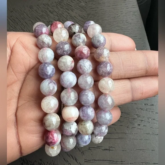 Unicorn tourmaline bracelet 9mm (one) - Picture 2 of 4